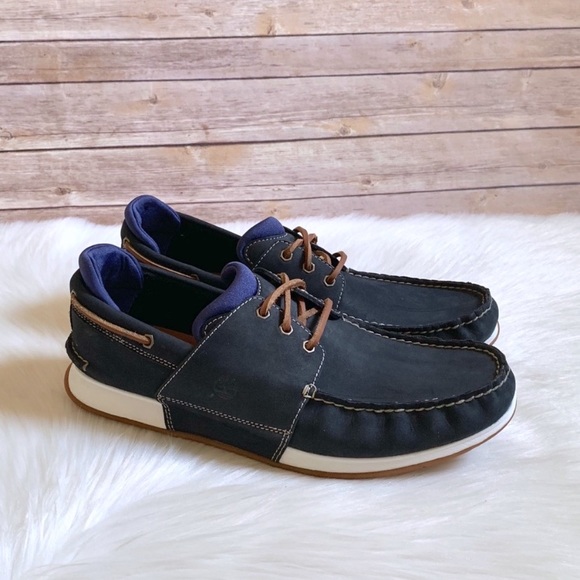 timberland heger's bay boat shoe